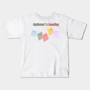 Addicted To Reading Kids T-Shirt